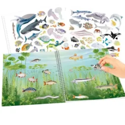 Online DEPESCHE Create your Ocean Life mit Holofolien Stickern