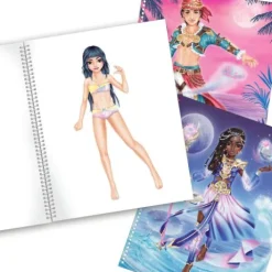 Clearance DEPESCHE Create your TOPModel - Malbuch mit Stickern Fantasy