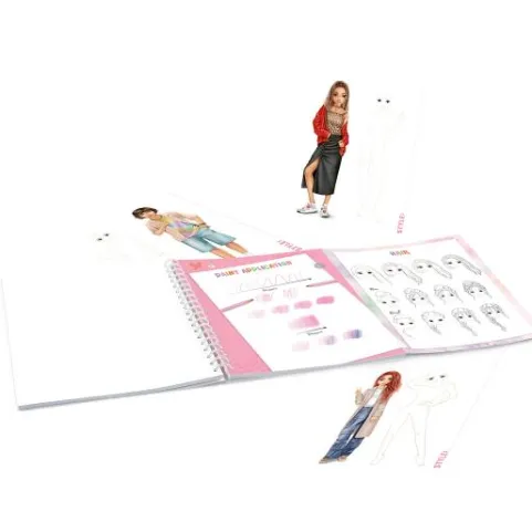 New DEPESCHE Create Your TOPModel Malbuch