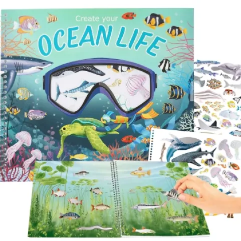 Sale DEPESCHE Create Your Wild Life mit Flock Stickern