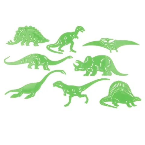Online DEPESCHE Dino World Glow in the Dark Sticker