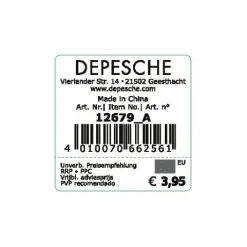 Online DEPESCHE Dino World Glow in the Dark Sticker