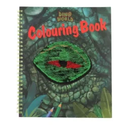 Outlet DEPESCHE Dino World Malbuch mit Pailletten