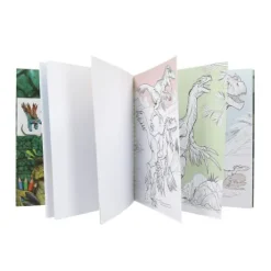 Outlet DEPESCHE Dino World Malbuch mit Pailletten