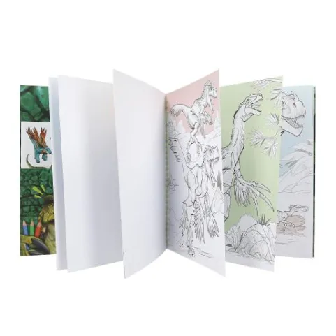 Outlet DEPESCHE Dino World Malbuch mit Pailletten