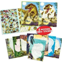 Hot DEPESCHE Dino World Number Sticker