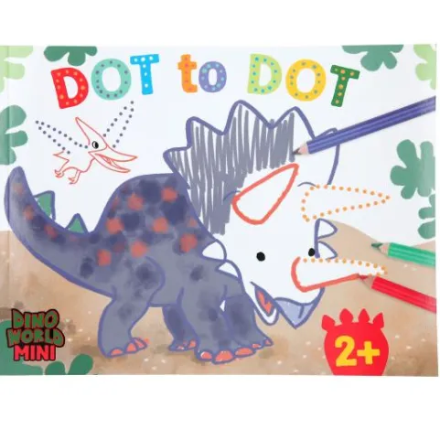 Sale DEPESCHE Dino World Punkt zu Punkt Malbuch MINI DINO