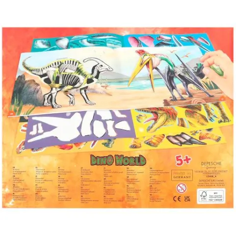 DEPESCHE Dino World Sticker Fun