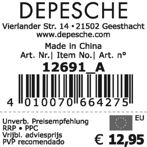 Hot DEPESCHE Dino World Wecker