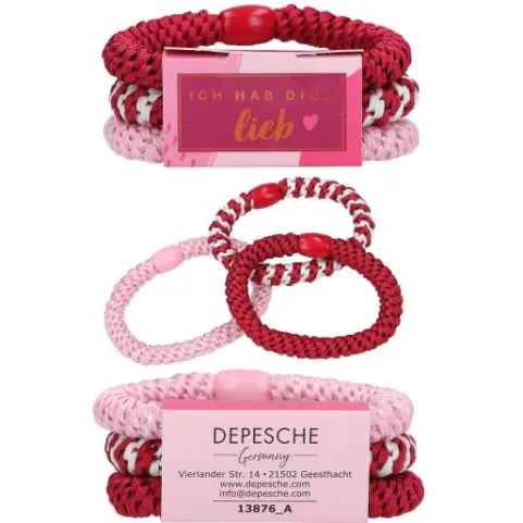 Sale DEPESCHE LOVIES Haargummi Set