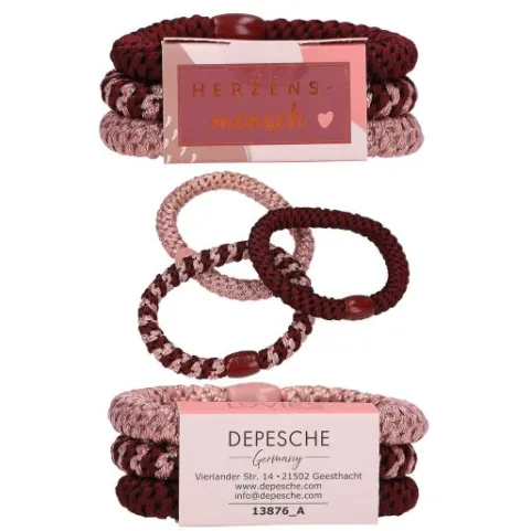 Sale DEPESCHE LOVIES Haargummi Set