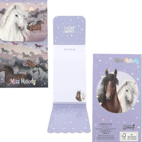 Online DEPESCHE Miss Melody Block mit Magnetverschluss