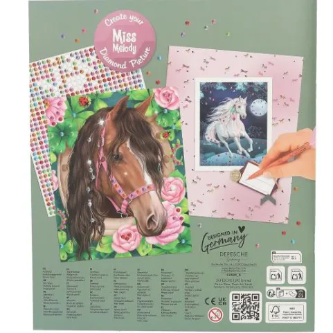 DEPESCHE Miss Melody Create your Diamond Picture Stickerbuch