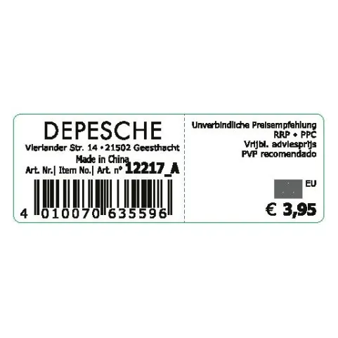 Hot DEPESCHE Miss Melody Geheimstift mit LED-Licht