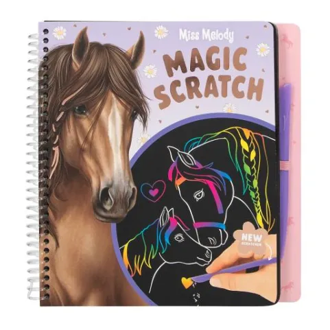 Clearance DEPESCHE Miss Melody Magic Scratch Book