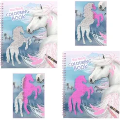 Best DEPESCHE Miss Melody Malbuch mit Pailletten