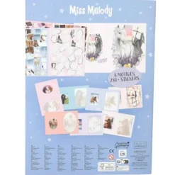 Clearance DEPESCHE Miss Melody Number Sticker