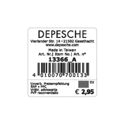New DEPESCHE Miss Melody Push Pencils