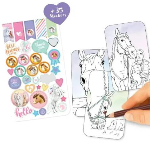 Discount DEPESCHE Miss Melody SELFIE Colouring Book