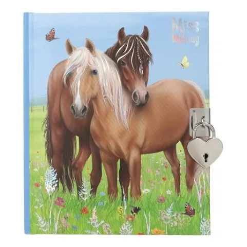New DEPESCHE Miss Melody Tagebuch mit Stickern, Motiv 1