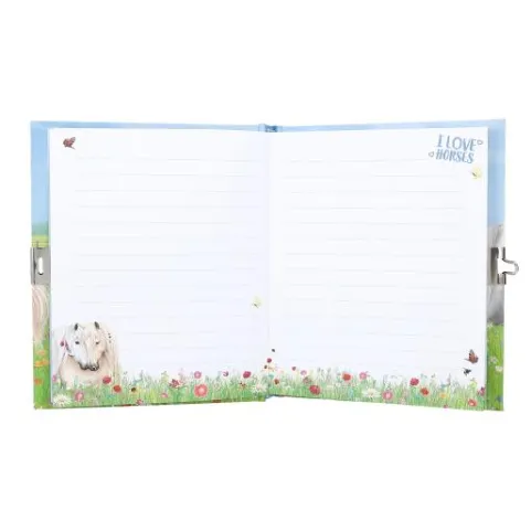 New DEPESCHE Miss Melody Tagebuch mit Stickern, Motiv 1