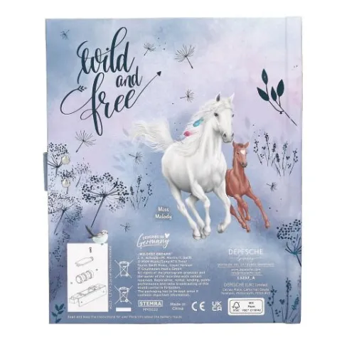 DEPESCHE Miss Melody Tagebuch mit Code und Sound, Motiv 2