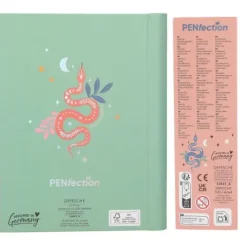 DEPESCHE PENfection Notizbuch mit Stifteset SNAKE