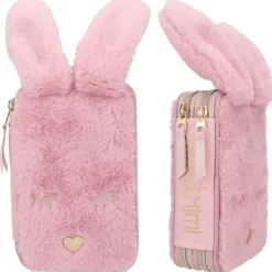 Clearance DEPESCHE Princess Mimi Federtasche Hase Fell BUNNY BALLET