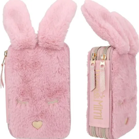 Clearance DEPESCHE Princess Mimi Federtasche Hase Fell BUNNY BALLET