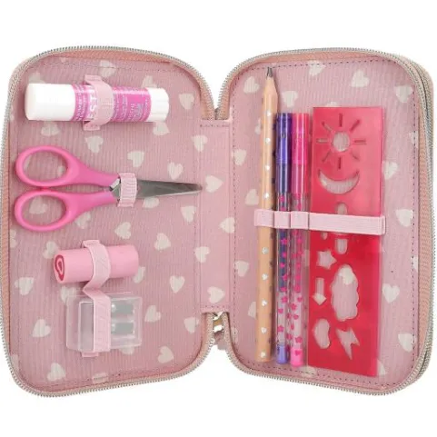Clearance DEPESCHE Princess Mimi Federtasche Hase Fell BUNNY BALLET