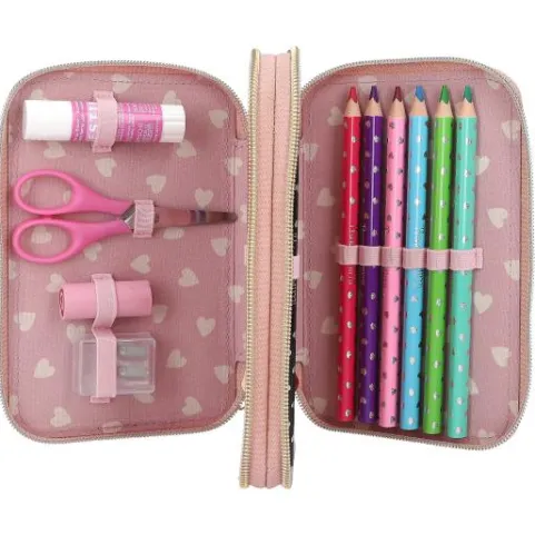 Clearance DEPESCHE Princess Mimi Federtasche Hase Fell BUNNY BALLET