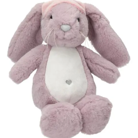 DEPESCHE Princess Mimi Plüsch Hase lila mit Schlafmaske