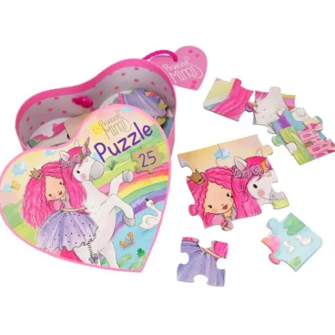 Best DEPESCHE Princess Mimi Puzzle in Herzschachtel, 25 Teile