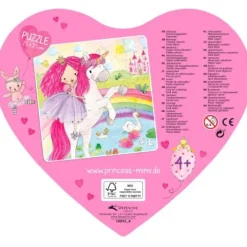 Best DEPESCHE Princess Mimi Puzzle in Herzschachtel, 25 Teile