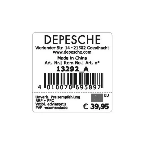 Best DEPESCHE TOPModel 3 Fach Federtasche VIVA VIOLET