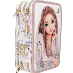 Hot DEPESCHE TOPModel 3 Fach Federtasche SUMMER FEELING