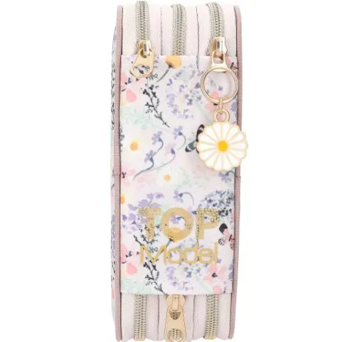 Hot DEPESCHE TOPModel 3 Fach Federtasche SUMMER FEELING