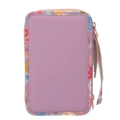 New DEPESCHE TOPModel 3 Fach Federtasche mit Anhänger GIRL POWER
