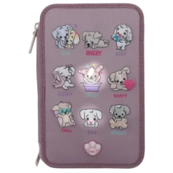 Clearance DEPESCHE TOPModel 3 Fach Federtasche LED Hunde Stimmungsbarometer