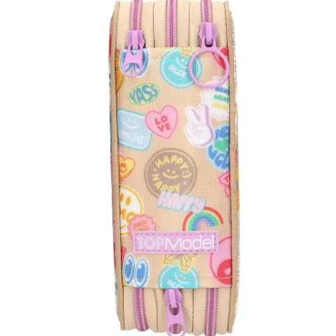 Sale DEPESCHE TOPModel 3 Fach Federtasche GIRL POWER