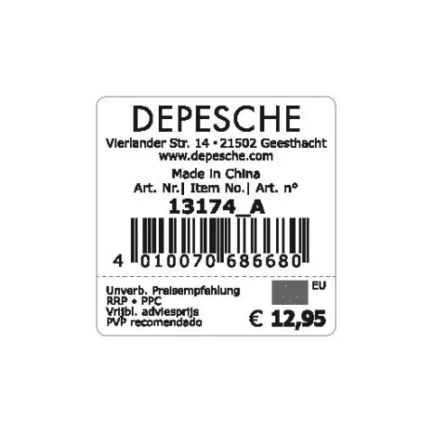 Hot DEPESCHE TOPModel Beauty Notizbuch mit Kugelschreiber