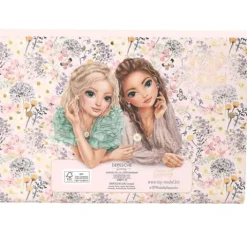 Clearance DEPESCHE TOPModel Briefpapier in Fächermappe SUMMER FEELING