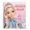 DEPESCHE TOPModel Cake & Bake Malbuch mit Pailletten