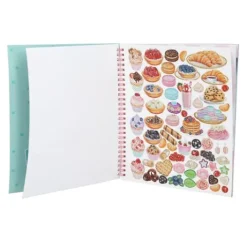 DEPESCHE TOPModel Cake & Bake Malbuch mit Pailletten