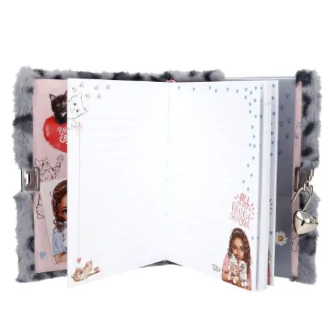 Best DEPESCHE TOPModel COSY CAT Tagebuch mit Schloss Blau