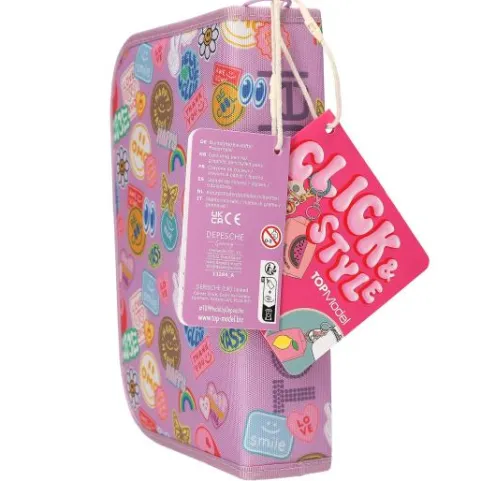 DEPESCHE TOPModel Deluxe Federtasche GIRL POWER