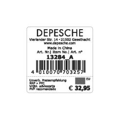 DEPESCHE TOPModel Deluxe Federtasche GIRL POWER