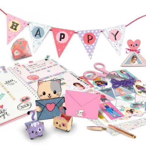 Clearance DEPESCHE TOPModel DIY Paper Fun Book CUTIE STAR