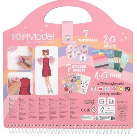 Discount DEPESCHE TOPModel Dress Me Up Collage Book