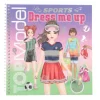New DEPESCHE TOPModel Dress Me Up Stickerbuch Sports